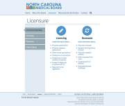 NC Medical Board - Licensure